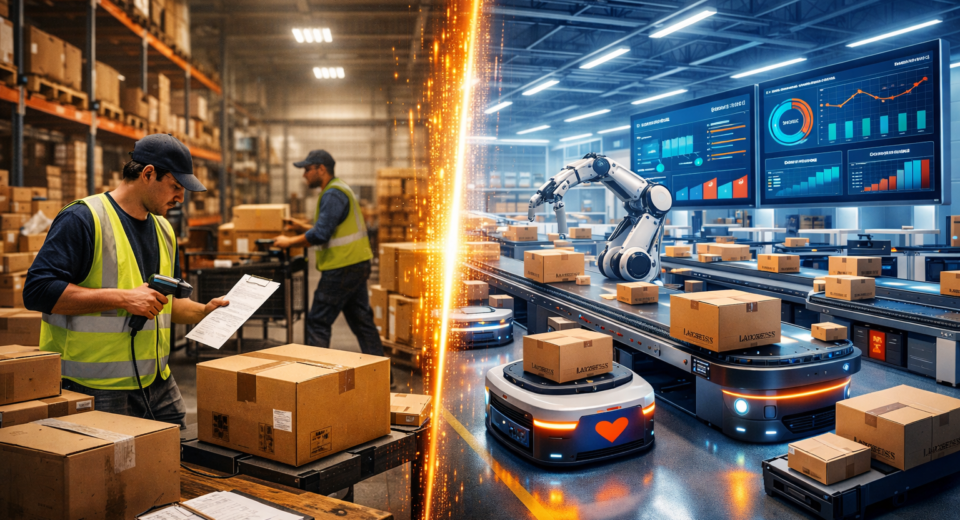 Manual vs Automated Warehouse Operations